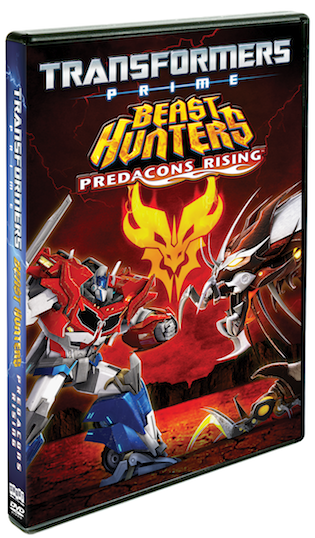 Transformers Prime BEast Hunters: Predacons Rising DVD