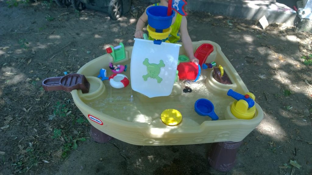 Anchors Away Pirate Ship Water Table