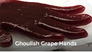 Recipe: Ghoulish Grape Hands Juicy Juice 