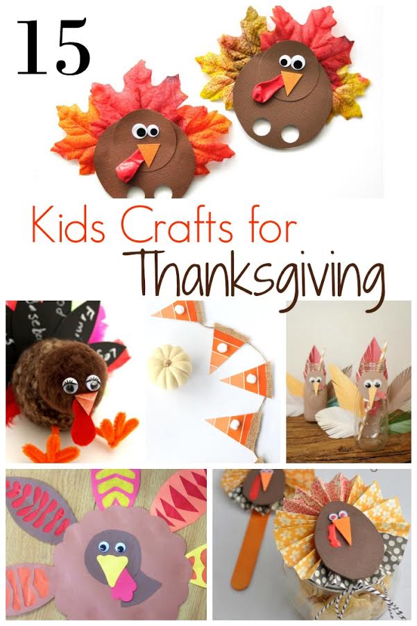  15 Kids Crafts for Thanksgiving