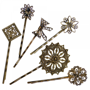 Bobby Pins With Vintage Look