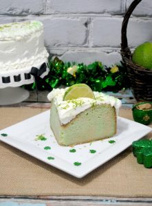 Leprechaun Day Lime Poke Cake