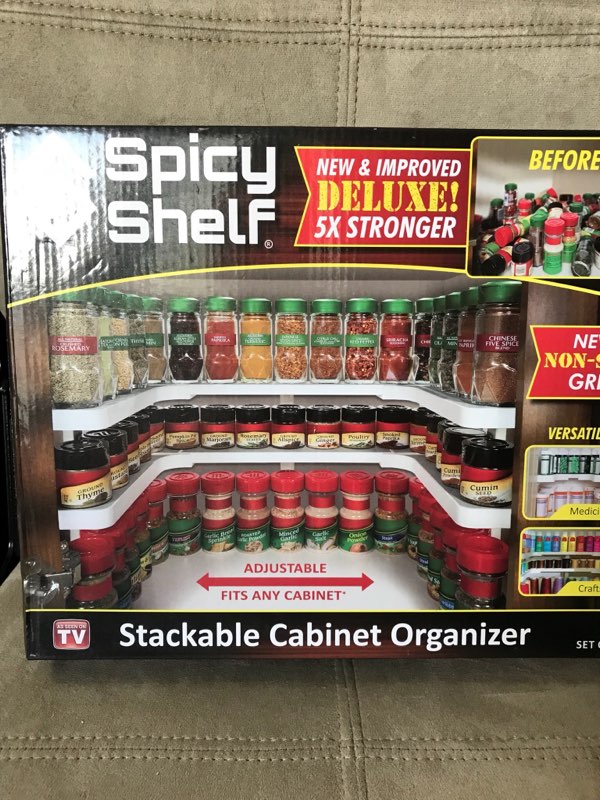 Get Organized with Spicy Shelf