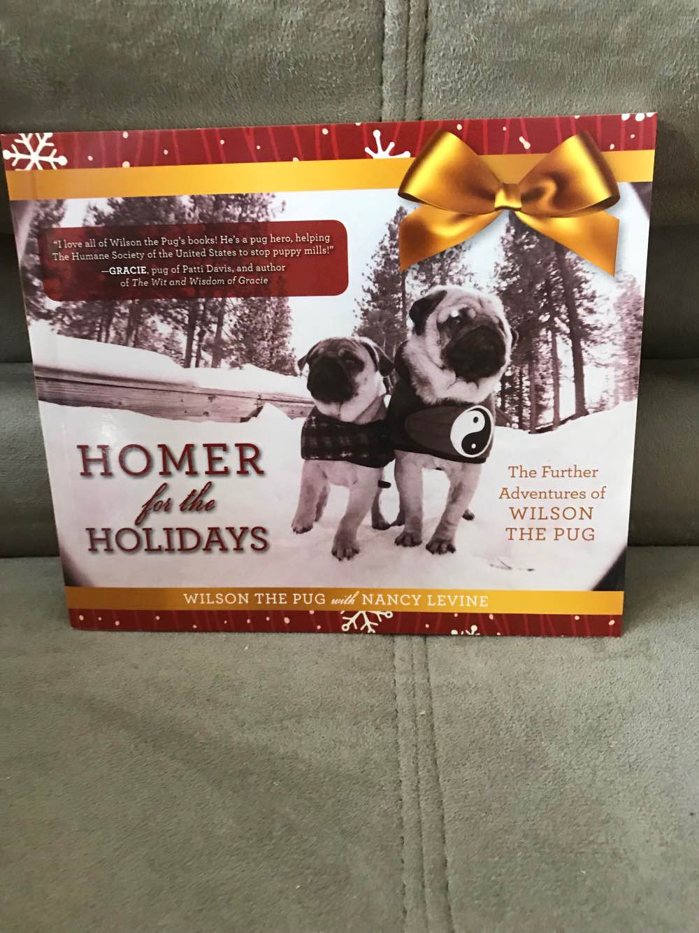 Homer for the Holidays: The Further Adventures of Wilson the Pug #2017WOMRGIFTGUIDE