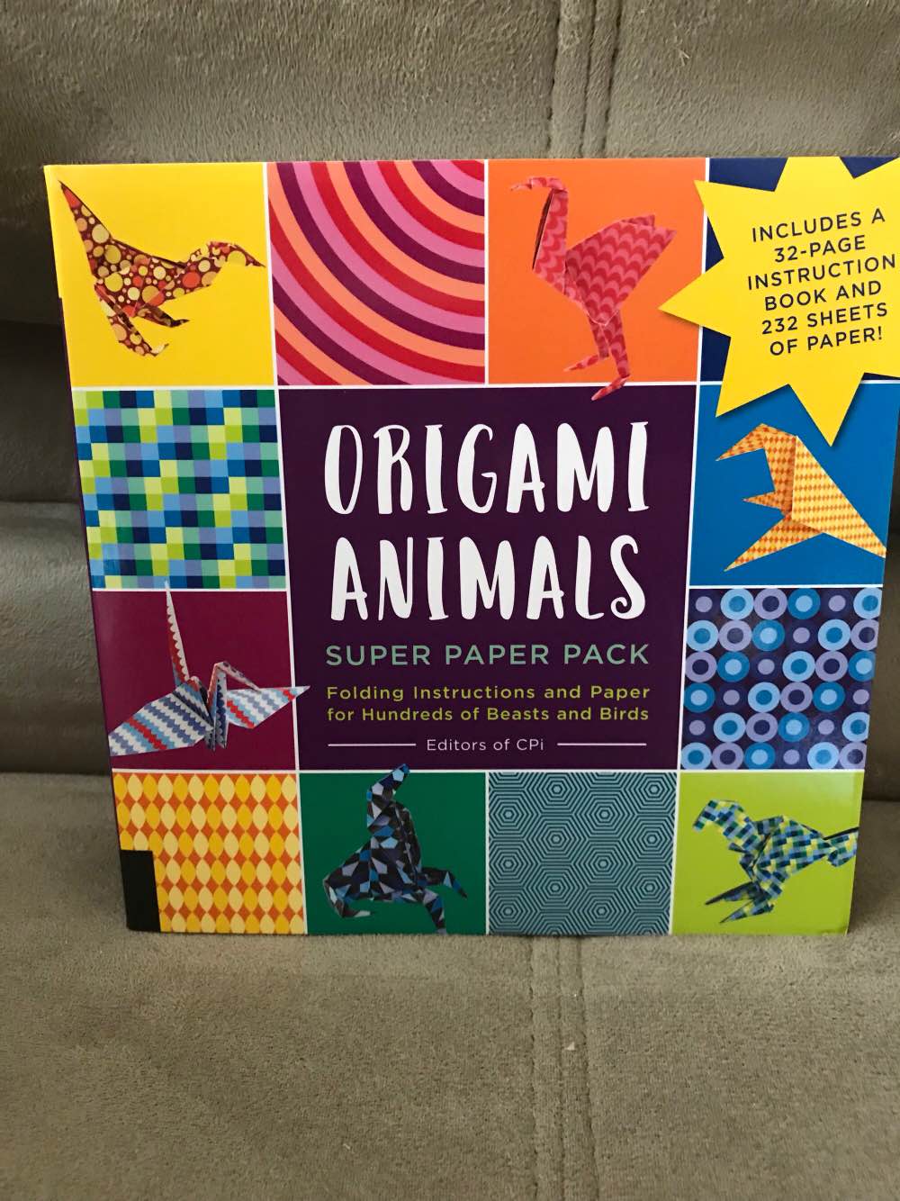 Origami Animals Super Paper Pack #2017WOMRGIFTGUIDE