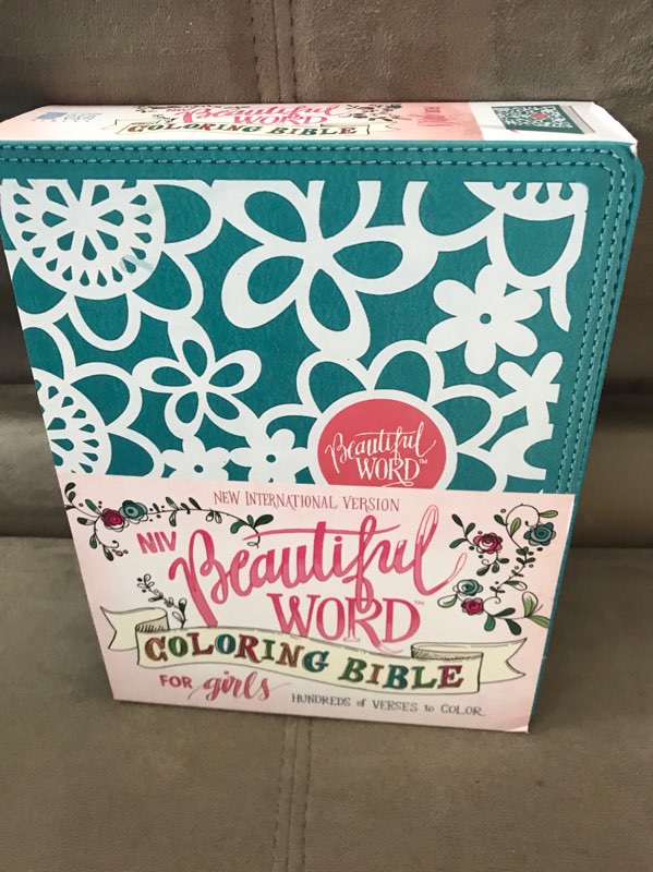 NIV Beautiful Word Coloring Bible for Girls