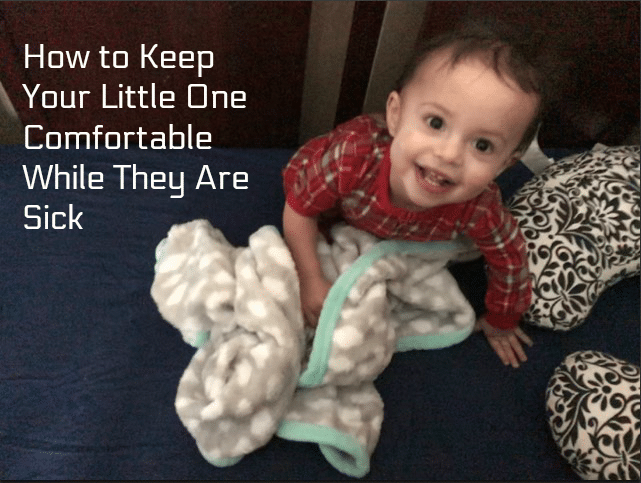 How to Keep Your Baby Comfortable when They Are Sick #WalmartBaby