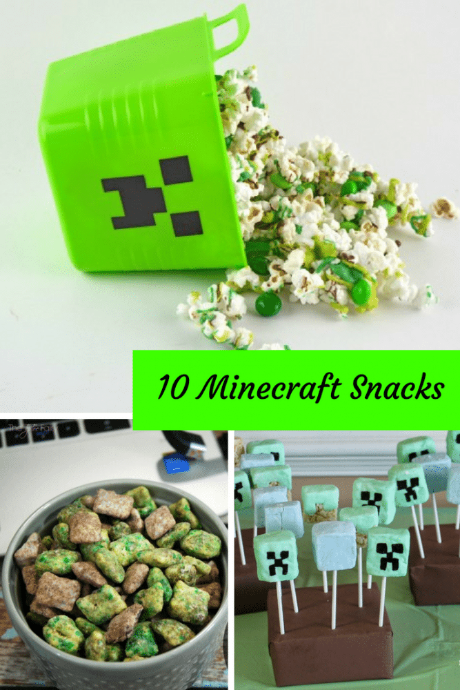 10 Minecraft Snacks