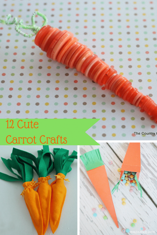 12 Cute Carrot Crafts