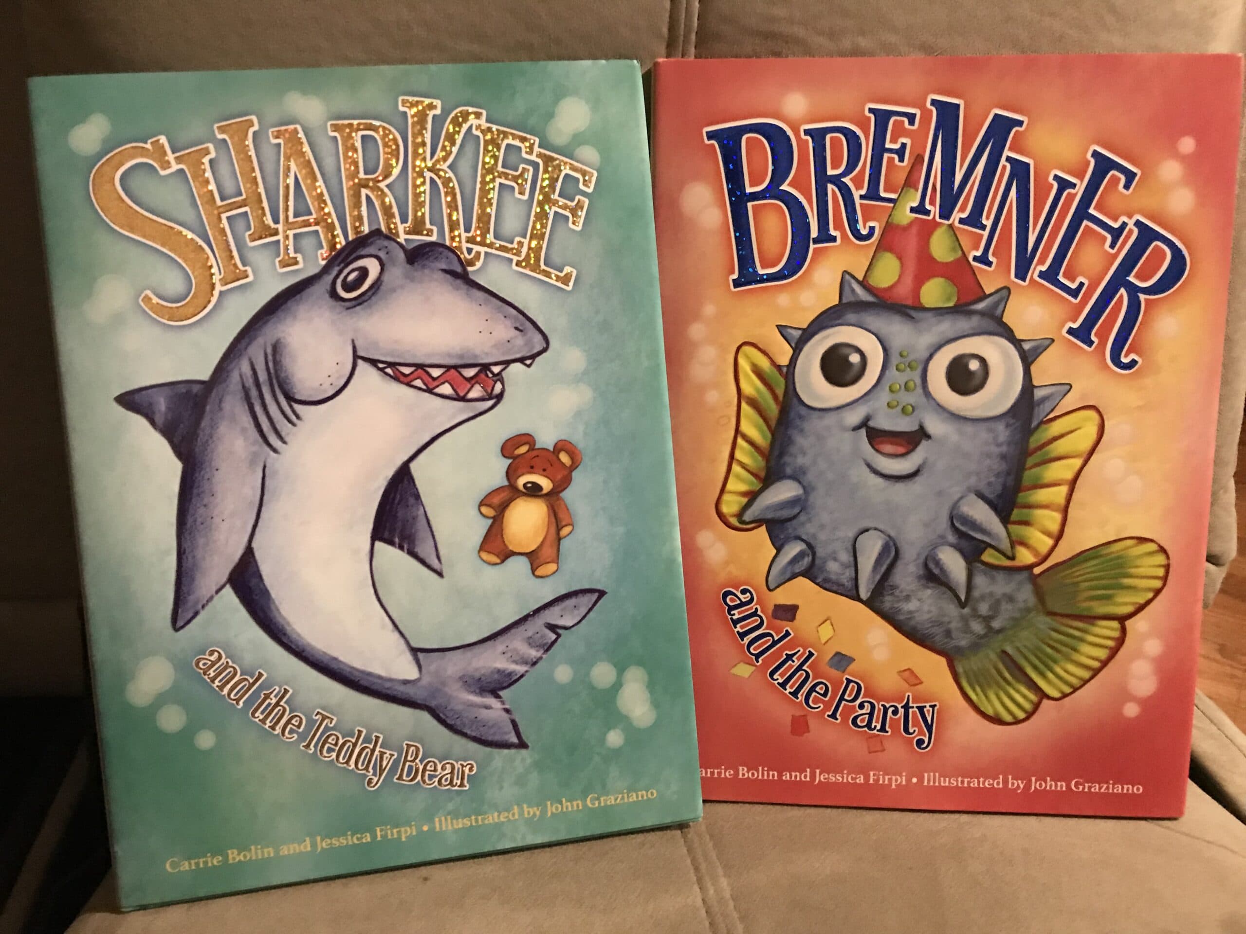 Bremner & the Party and Sharkee & the Teddy Bear Books