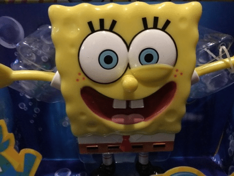 SpongeBob Squarepants Stretch Figure #2019WOMRHoliday